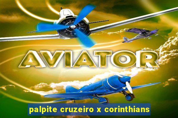 palpite cruzeiro x corinthians